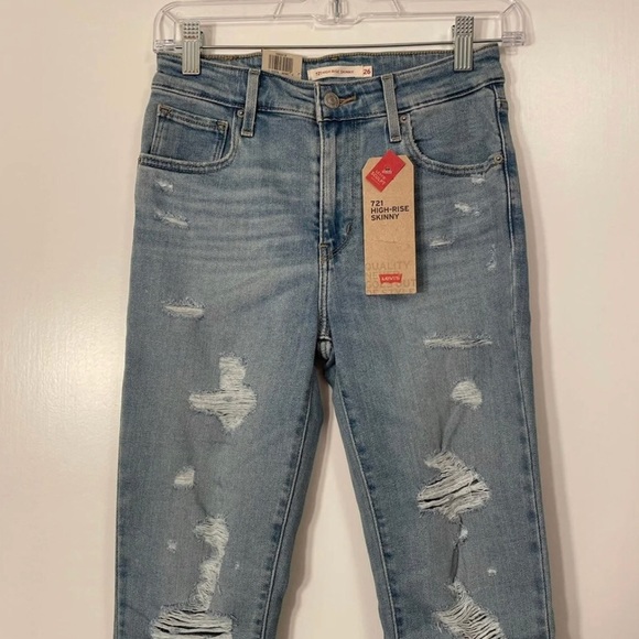 🚫SOLD 🚫Levi’s 721 hyper sculpt high waist - Picture 2 of 7